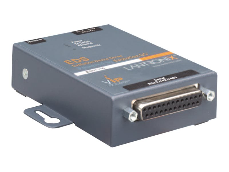 Lantronix Device Server EDS1100 1 Port Secure RS232/422/485 Serial to IP Et