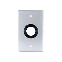 C2G Classic Series 1in Grommet Cable Pass Through Single Gang Wall Plate -