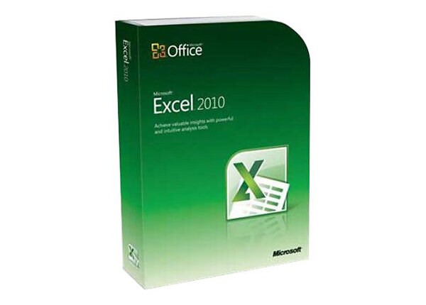 Microsoft Excel 2010 - license - 1 PC
