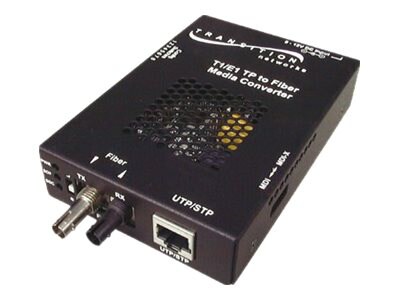 Transition Networks Stand-Alone Remotely Managed - fiber media converter