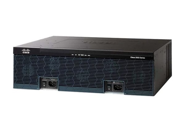 Cisco 3945E Security Bundle - router - desktop, rack-mountable