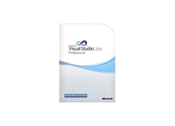 Microsoft Visual Studio 2010 Professional Edition - license - 1 user