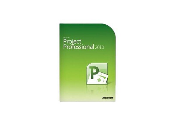 Microsoft Project Professional 2010 - license - 1 PC - with Project Server CAL