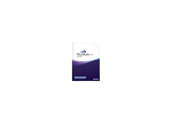 Microsoft Visual Studio 2010 Ultimate Edition - license - 1 user