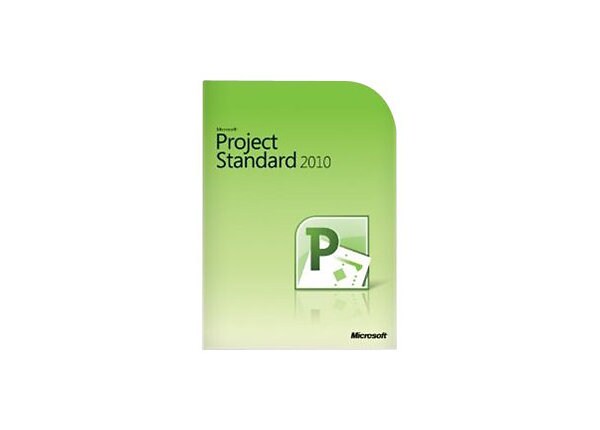 Microsoft Project Standard 2010 - license - 1 PC