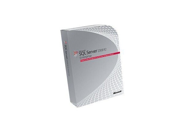 Microsoft SQL Server 2008 R2 Enterprise - license - 1 processor