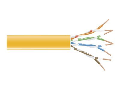 Black Box 1,000Ft CAT6 Stranded Bulk Cable 550-MHZ UTP Orange CM PVC Spool