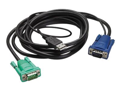 APC by Schneider Electric Integrated Rack LCD/KVM USB Cable - 6ft (1.8m)