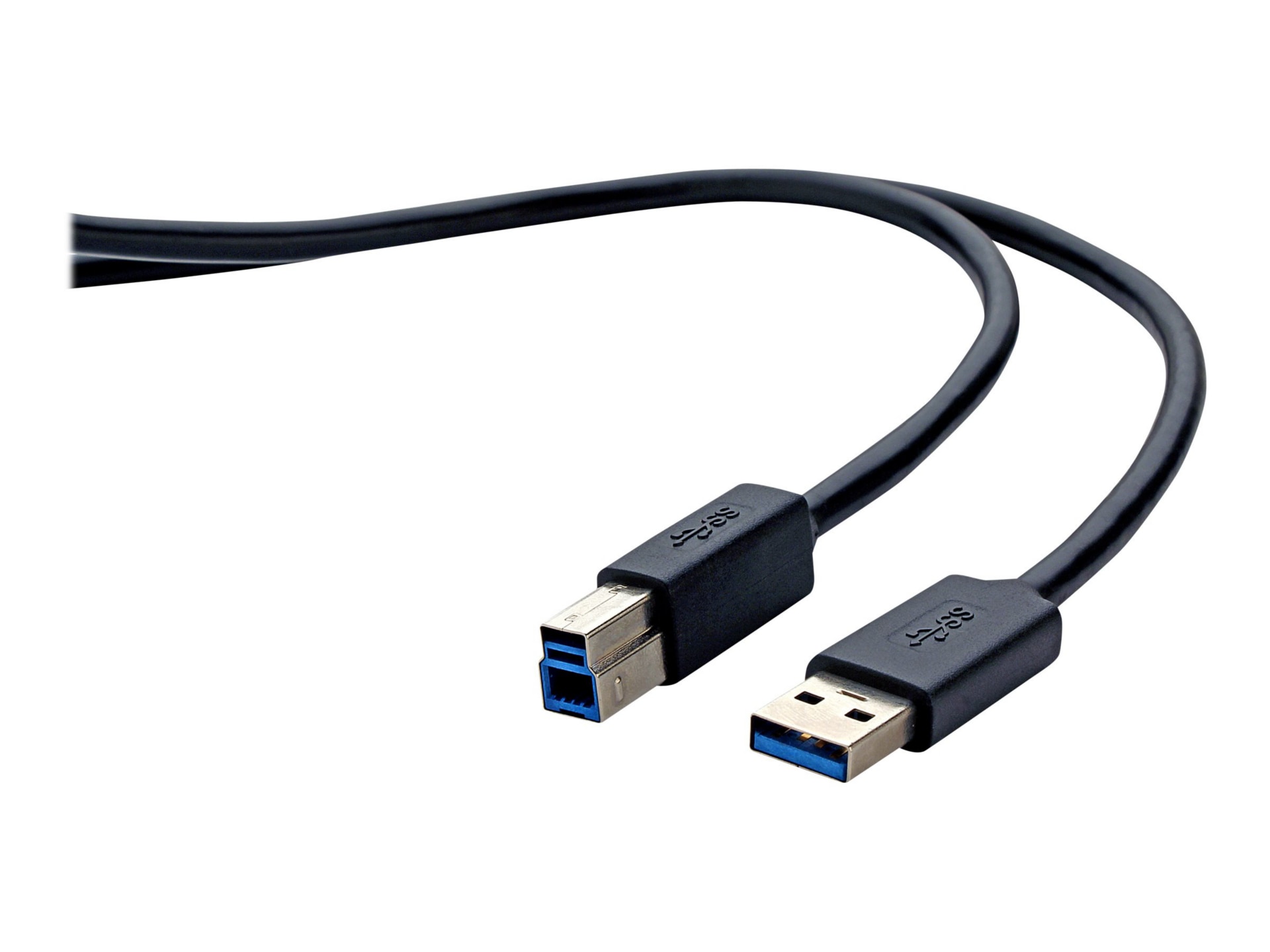 Belkin SuperSpeed USB 3.0 Cable A to Micro-B - USB cable - USB Type A to  Micro-USB Type B - 3 ft - F3U166B03 - USB Cables 