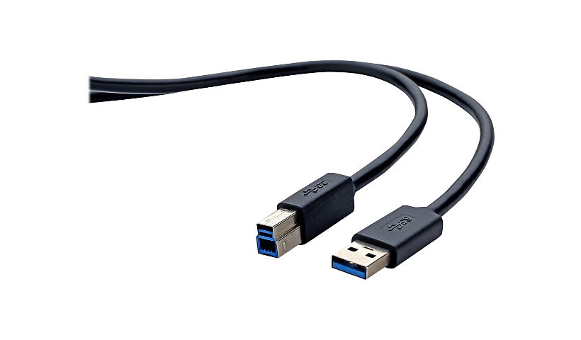 Belkin SuperSpeed USB 3.0 Cable - USB cable - USB Type A to USB Type B - 6 ft