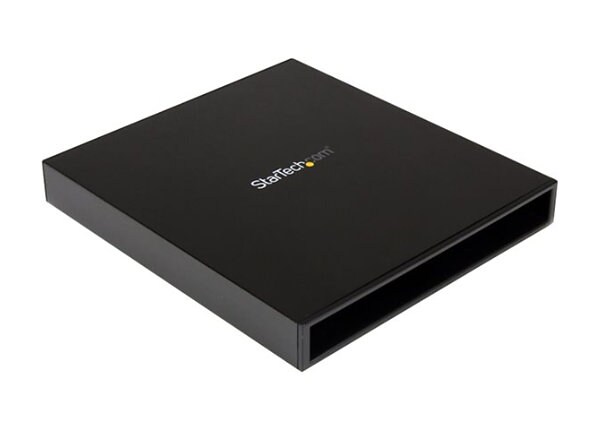 StarTech.com USB to Slimline SATA CD/DVD Optical Drive Enclosure - storage