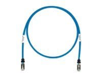 Panduit TX6 10Gig patch cable - 10 ft - blue
