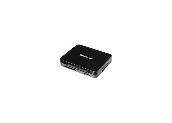 IOGEAR 3-Port USB 2.0 Hub and 45-in-1 Card Reader GUH287 - card reader - USB 2.0