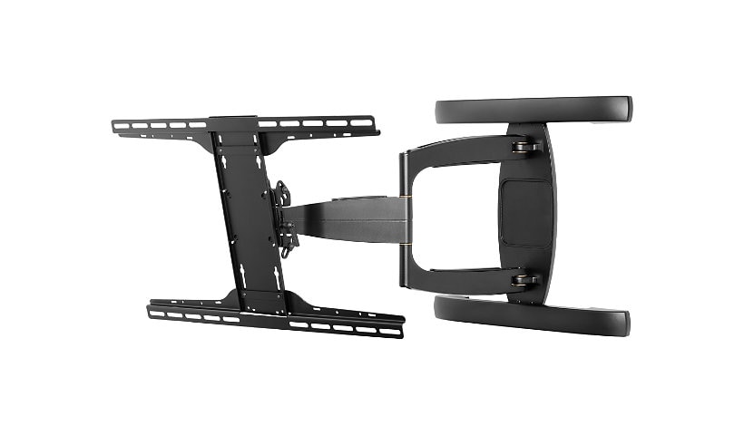 Peerless Universal Full-Motion Plus Wall Mount SA761PU mounting kit - for flat panel - gloss black