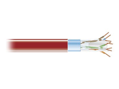 Black Box CAT6 bulk cable - 1000 ft - red