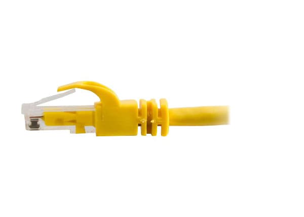 C2G 3ft Cat6 Snagless Unshielded (UTP) Network Crossover Patch Cable - Yellow - crossover cable - 91.4 cm - yellow