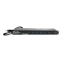 Star Tech.com Rackmount PDU with 16 Outlets and Surge Protection - 19in Power Distribution Unit - 1U