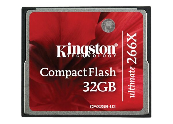 Kingston Ultimate - flash memory card - 32 GB - CompactFlash