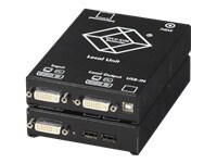 Black Box ServSwitch DVI Fiber Optic KVM Extender, Dual, Single-Mode - KVM