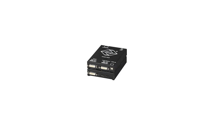 Black Box ServSwitch DVI Fiber Optic KVM Extender, Dual, Single-Mode - KVM