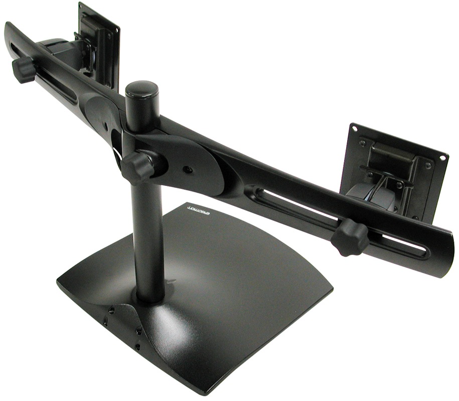 Ergotron DeskStand 100 Double Side-by-Side Flat Panel Monitor Stand