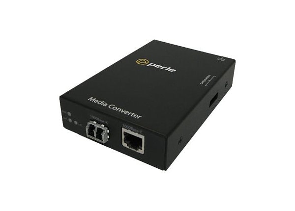 Perle S-1000-M2LC05 - fiber media converter - GigE