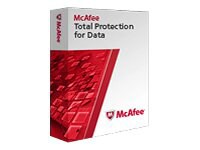 McAfee Total Protection for Data - upgrade license + 3 Years Gold Business Support - 1 node