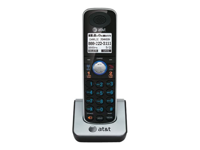 AT&T TL86009 - cordless extension handset with caller ID/call waiting - black