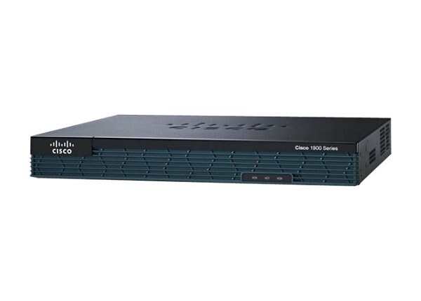 Cisco 1921 SEC T1 Bundle - router - DSU/CSU - desktop, rack-mountable