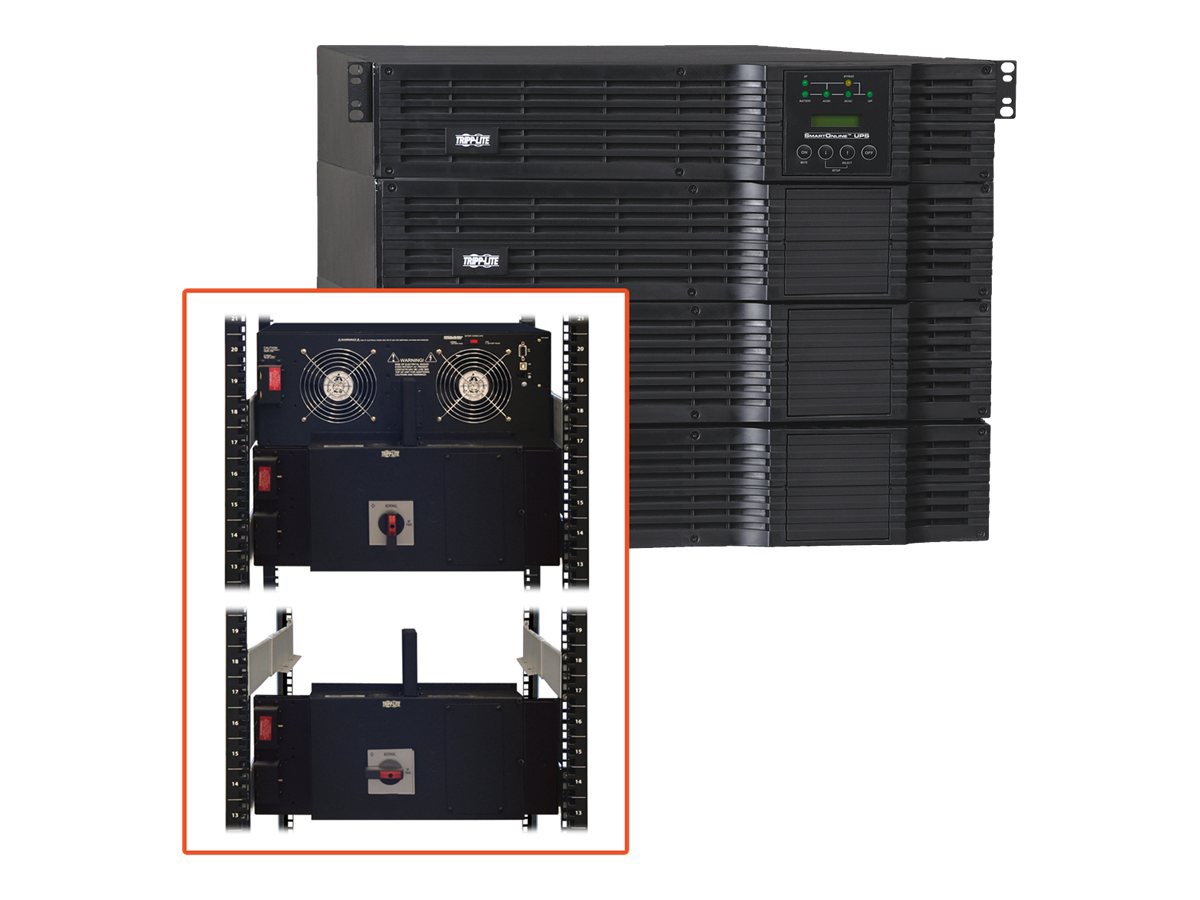 Tripp Lite UPS 12kVA Smart Online 8U Rackmount Hot Swap PDU 208/240/120V