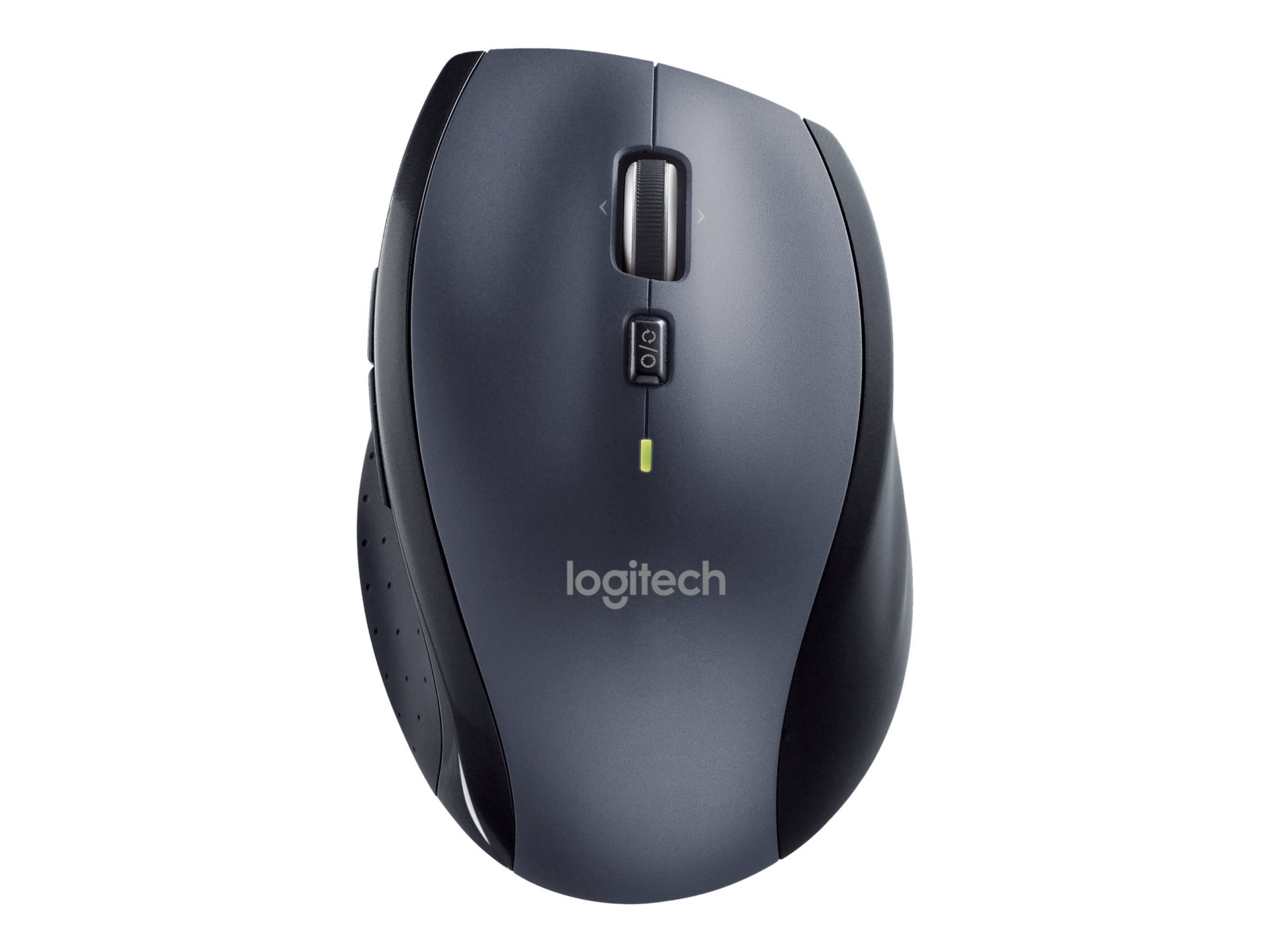Logitech Marathon M705 - mouse - 2.4 GHz - charcoal