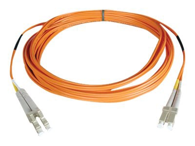 Eaton Tripp Lite Series Duplex Multimode 50/125 Fiber Patch Cable (LC/LC), 12M (40 ft.) - patch cable - 12 m - orange