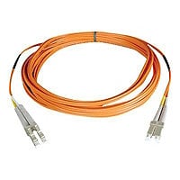 Eaton Tripp Lite Series Duplex Multimode 50/125 Fiber Patch Cable (LC/LC), 12M (40 ft.) - patch cable - 12 m - orange