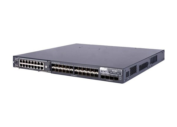 HPE 5800-24G-SFP Switch - switch - 24 ports - managed - rack-mountable