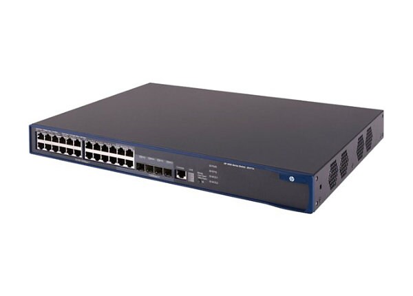 HP A5500-24G EI Switch - 24 ports - managed - rack-mountable