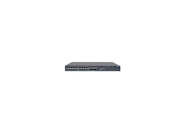 HP A5500-24G-PoE EI Switch - switch - 24 ports - managed - rack-mountable