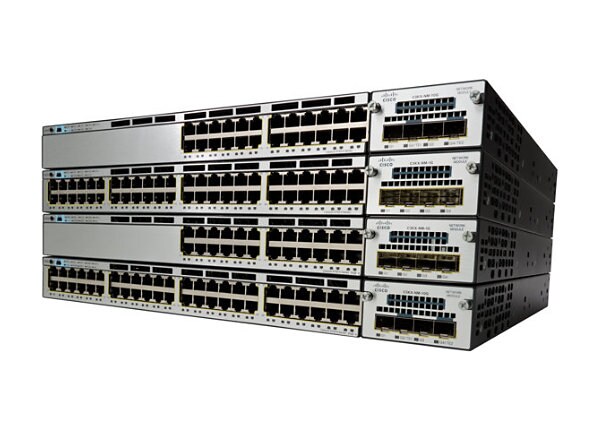 Cisco Catalyst 3750X-24T-S - switch - 24 ports - managed - rack-mountable