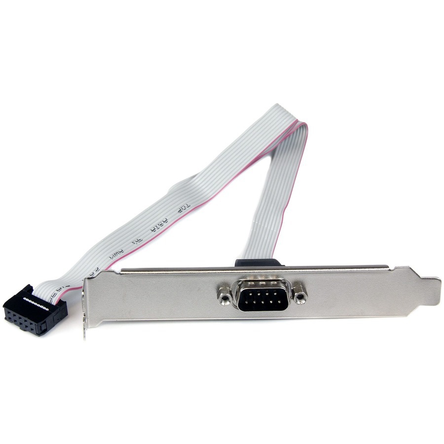 StarTech.com 9-pin Serial to 10-pin Header Slot Plate - Serial panel - DB-9