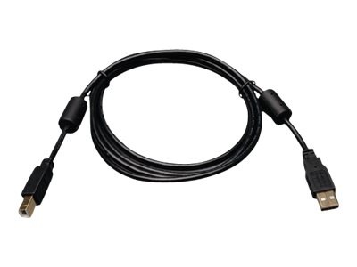 Eaton Tripp Lite Series USB 2.0 A to B Cable with Ferrite Chokes (M/M), 6 ft. (1.83 m) - USB cable - USB to USB Type B -