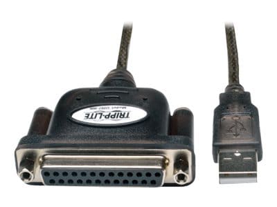 Tripp Lite 6ft Hi-Speed USB to IEEE 1284 Parallel Printer Adapter Cable 6' - parallel adapter - USB - IEEE 1284