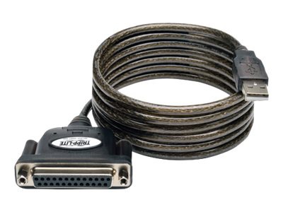 Thumbnail 2 of 2 for Tripp Lite 6ft Hi-Speed USB to IEEE 1284 Parallel Printer Adapter Cable 6' - parallel adapter - USB - IEEE 1284
