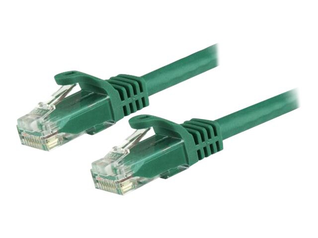 StarTech.com 7ft CAT6 Ethernet Cable - Green Snagless Gigabit - 100W PoE UTP 650MHz Category 6 Patch Cord UL Certified