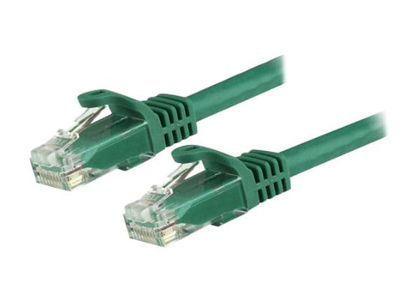 StarTech.com CAT6 Ethernet Cable 7' Green 650MHz CAT 6 Snagless Patch Cord