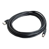 C2G 9.8ft USB A to USB B Cable - USB A to B Cable - USB 2.0 - Black - M/M - USB cable - USB to USB Type B - 3 m