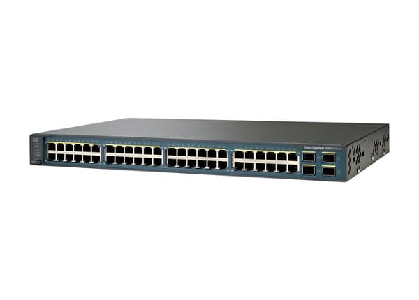 Cisco Catalyst 3750V2-48TS - switch - 48 ports - managed - rack-mountable