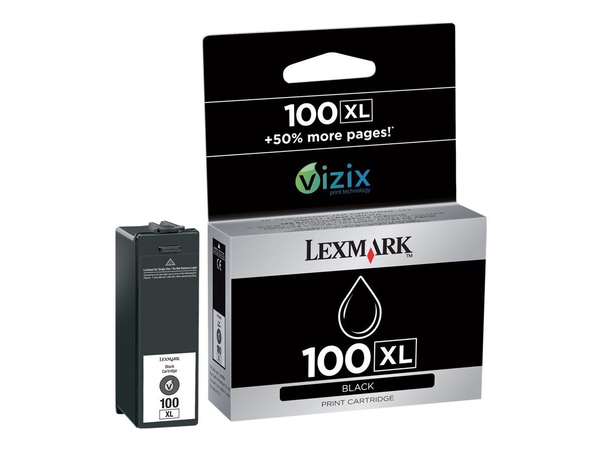 LEXMARK #100XL BLACK HIGH YIELD TWIN RP