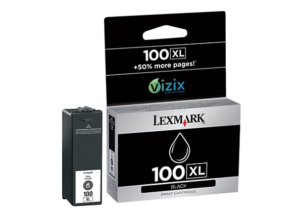 LEXMARK #100XL BLACK HIGH YIELD TWIN RP