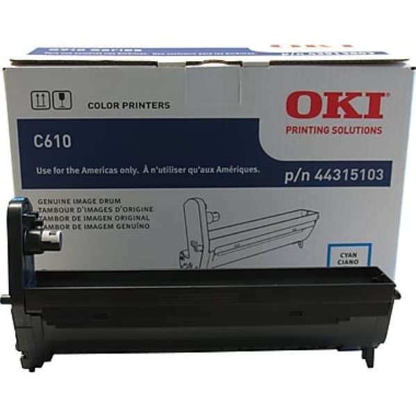 OKI C610 DRUM CYAN