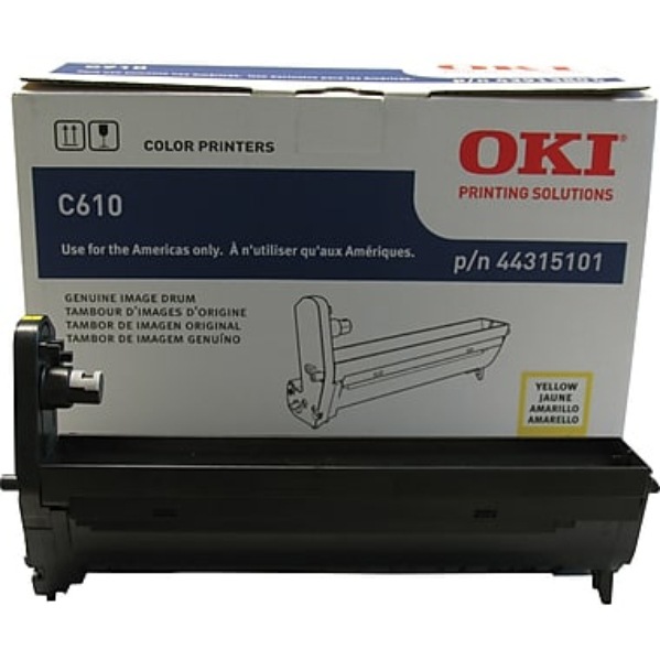 OKI C610 DRUM YLW
