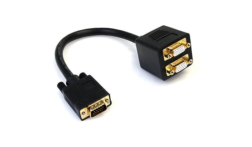 StarTech.com 1' VGA to 2x VGA Video Splitter Cable - DB15 Cable